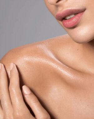 women using body care products 