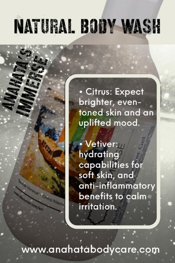 immerse body wash, ingredients benefits.