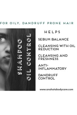 Oil Control Shampoo for Oily Hair-Anti-Dandruff benefits